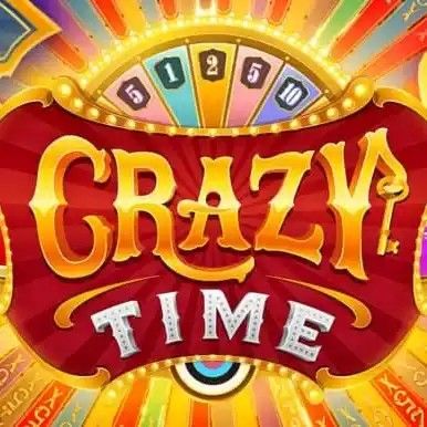 Crazy Time slot logo by Evolution at Tower Casino