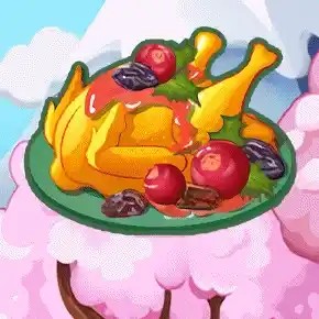 Food Coma online game logo by KA Gaming on towercasino.fyi