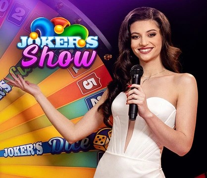Joker’s Show by Skywind Group, showcased at towercasino.fyi – game logo