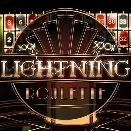 Lightning Roulette slot logo by Evolution at Tower Casino