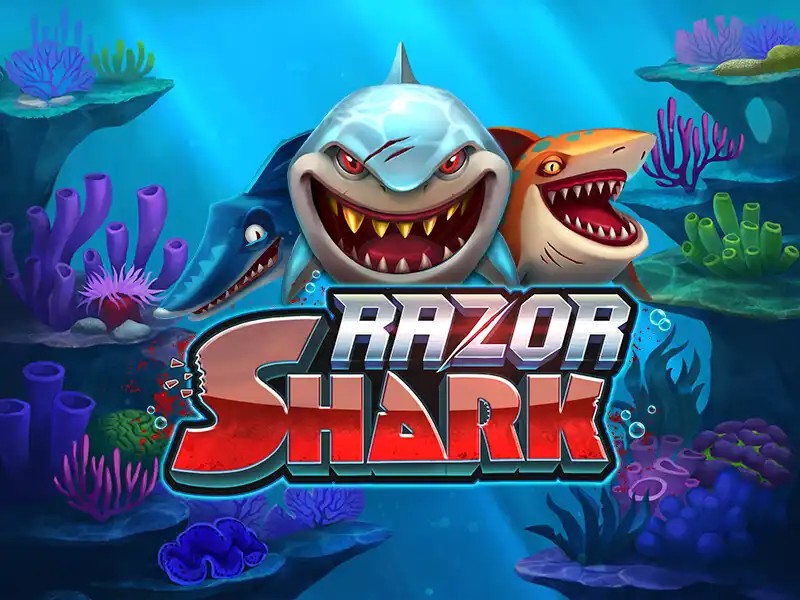 Slots logo of Razor Shark from Push Gaming at Tower Casino